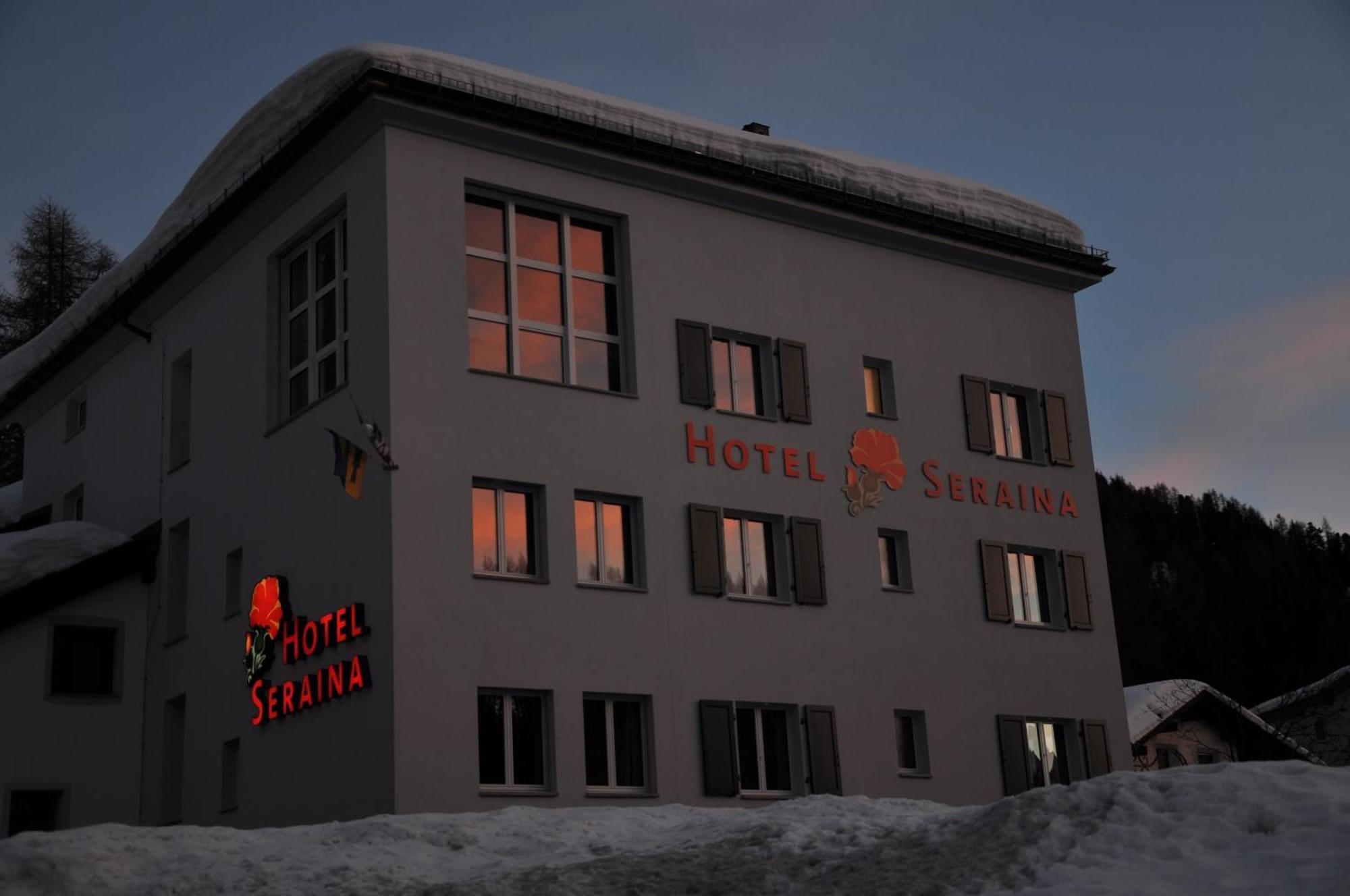 Hotel Seraina Зильс-Мария Экстерьер фото