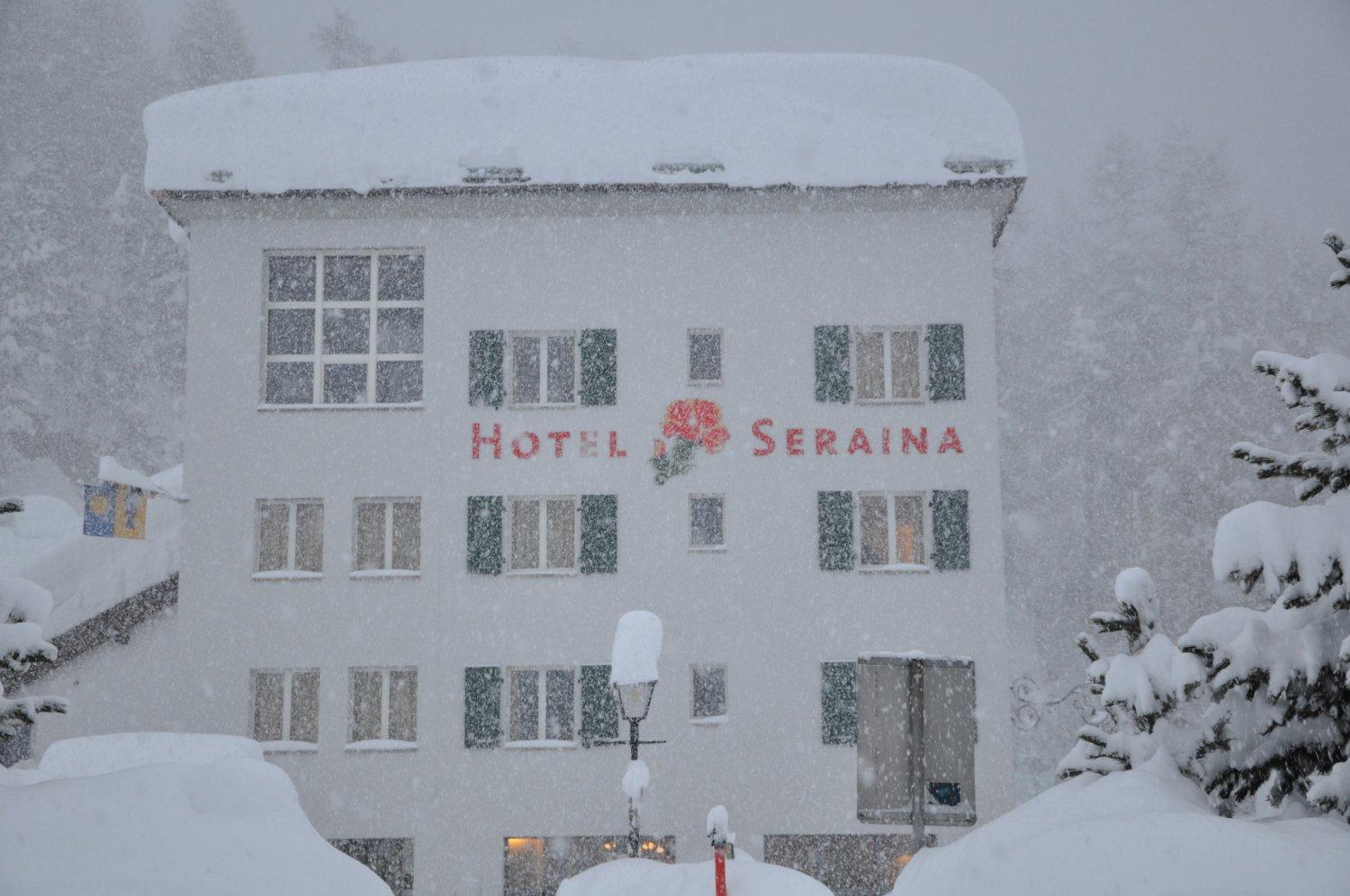 Hotel Seraina Зильс-Мария Экстерьер фото